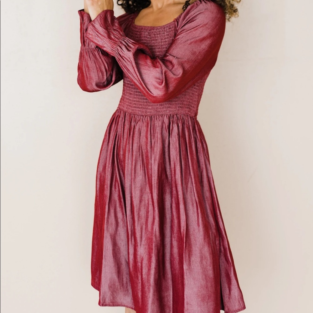 ISO: Frosted Cranberry Dress from Saving Paige
